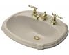 Kohler Portrait K-2189-8-G9 Sandbar Self-Rimming Lavatory with 8" Centers