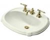 Kohler Portrait K-2189-8-NG Tea Green Self-Rimming Lavatory with 8" Centers