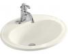 Kohler Pennington K-2196-1-52 Navy Self-Rimming Lavatory with Single-Hole Faucet Drilling