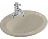 Kohler Pennington K-2196-1-G9 Sandbar Self-Rimming Lavatory with Single-Hole Faucet Drilling