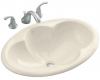 Kohler Cantata K-2199-47 Almond Self-Rimming Lavatory