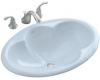 Kohler Cantata K-2199-6 Skylight Self-Rimming Lavatory