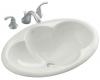 Kohler Cantata K-2199-W2 Earthen White Self-Rimming Lavatory