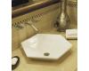 Kohler Vessels K-2203-47 Almond Hex Strata Vessels Lavatory