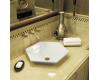 Kohler Vessels K-2203-G-G2 Riverstone Hex Strata Vessels Lavatory with Glazed Underside