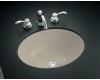 Kohler Caxton K-2205-G-G9 Sandbar Undercounter Lavatory with Glazed Underside, 17" X 14"