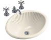 Kohler Linia K-2217-47 Almond Self-Rimming Lavatory