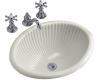 Kohler Linia K-2217-95 Ice Grey Self-Rimming Lavatory