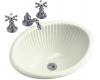 Kohler Linia K-2217-NG Tea Green Self-Rimming Lavatory