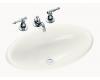 Kohler Vintage K-2220-S2 White Satin Self-Rimming Lavatory