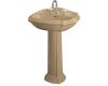 Kohler Portrait K-2221-4-33 Mexican Sand Pedestal Lavatory with 4" Centers