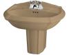 Kohler Portrait K-2226-1-33 Mexican Sand Wall-Mount Lavatory with Single-Hole Faucet Drilling