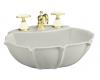 Kohler Anatole K-2230-1-95 Ice Grey Pedestal Lavatory Basin with Single-Hole Faucet Drilling