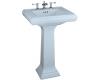 Kohler Memoirs K-2238-1-6 Skylight Pedestal Lavatory with Single-Hole Faucet Drilling