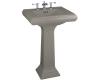 Kohler Memoirs K-2238-1-K4 Cashmere Pedestal Lavatory with Single-Hole Faucet Drilling