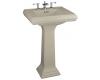 Kohler Memoirs K-2238-4-G9 Sandbar Pedestal Lavatory with 4" Centers