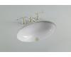 Kohler Vintage K-2240-W2 Earthen White Undercounter Lavatory