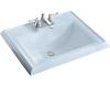Kohler Memoirs K-2241-1-6 Skylight Self-Rimming Lavatory with Single-Hole Faucet Drilling