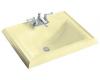 Kohler Memoirs K-2241-1-Y2 Sunlight Self-Rimming Lavatory with Single-Hole Faucet Drilling