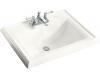 Kohler Memoirs K-2241-8-0 White Self-Rimming Lavatory with 8" Centers