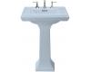 Kohler Memoirs K-2258-1-6 Skylight Pedestal Lavatory with Single-Hole Faucet Drilling