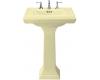 Kohler Memoirs K-2258-1-Y2 Sunlight Pedestal Lavatory with Single-Hole Faucet Drilling