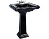 Kohler Memoirs K-2258-4-52 Navy Pedestal Lavatory with 4" Centers