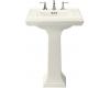 Kohler Memoirs K-2258-4-96 Biscuit Pedestal Lavatory with 4" Centers