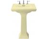Kohler Memoirs K-2258-8-Y2 Sunlight Pedestal Lavatory with 8" Centers