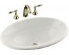 Kohler Centerpiece K-2264-0 White Self-Rimming Lavatory