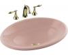 Kohler Centerpiece K-2264-45 Wild Rose Self-Rimming Lavatory