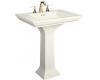 Kohler Memoirs K-2268-8-52 Navy Pedestal Lavatory with 8" Centers