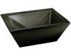 Kohler Vessels K-2273-V3 Igneous Black Bateau Vessels Countertop Lavatory