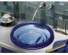 Kohler Vessels K-2276-B3 Cobalt Glass Nature'S Chemistry Spun Glass Lavatory