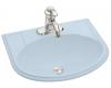 Kohler Devonshire K-2279-1-6 Skylight Self-Rimming Lavatory with Single-Hole Faucet Drilling