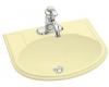 Kohler Devonshire K-2279-1-Y2 Sunlight Self-Rimming Lavatory with Single-Hole Faucet Drilling