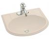 Kohler Devonshire K-2279-4-55 Innocent Blush Self-Rimming Lavatory with 4" Centers