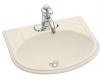 Kohler Devonshire K-2279-8-47 Almond Self-Rimming Lavatory with 8" Centers