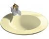 Kohler Camber K-2282-1-Y2 Sunlight Self-Rimming Lavatory with Single-Hole Faucet Drilling
