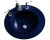 Kohler Camber K-2282-10-C9 Cobalt Blue Self-Rimming Lavatory with 10" Centers