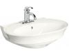 Kohler Serif K-2284-1-0 White Lavatory Basin with Single-Hole Faucet Drilling