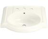 Kohler Devonshire K-2287-1-52 Navy Lavatory Basin with Single-Hole Faucet Drilling