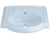 Kohler Devonshire K-2287-1-6 Skylight Lavatory Basin with Single-Hole Faucet Drilling