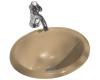 Kohler Intaglio K-2292-33 Mexican Sand Self-Rimming Lavatory