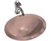 Kohler Intaglio K-2292-45 Wild Rose Self-Rimming Lavatory