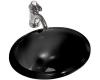 Kohler Intaglio K-2292-7 Black Black Self-Rimming Lavatory