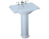 Kohler Devonshire K-2294-1-6 Skylight Pedestal Lavatory with Single-Hole Faucet Drilling