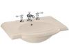 Kohler Devonshire K-2295-1-55 Innocent Blush Lavatory Basin with Single-Hole Faucet Drilling