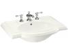 Kohler Devonshire K-2295-4-0 White Lavatory Basin with 4" Centers