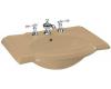 Kohler Devonshire K-2295-4-33 Mexican Sand Lavatory Basin with 4" Centers